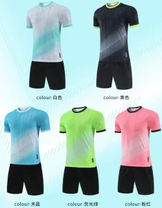 足球赛事团队服定制 比赛专用套装 个性化印图设计方案可沟通